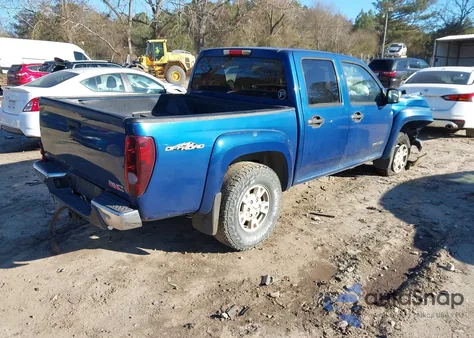2005 GMC Canyon Sle from USA, damaged, VIN 1GTDS136958242117